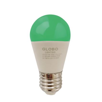 LED RGBW Reguliuojama lemputė E27/6W/230V 3000K + nuotolinio valdymo pultas - Globo