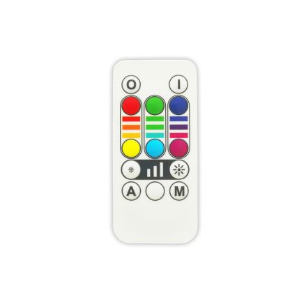 LED RGBW Reguliuojama lemputė E27/6W/230V 3000K + nuotolinio valdymo pultas - Globo