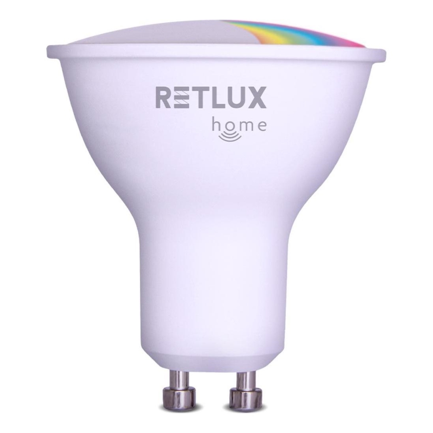 LED RGBW Reguliuojama lemputė MR16 GU10/4,5W/230V 2700-6500K Wi-Fi Tuya