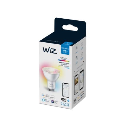 LED RGBW Reguliuojama lemputė PAR16 GU10/4,7W/230V 2200-6500K CRI 90 Wi-Fi - WiZ
