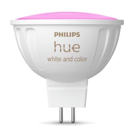 LED RGBW Reguliuojama lemputė Philips Hue White And Color Ambiance GU5,3/MR16/6,3W/12V 2000-6500K