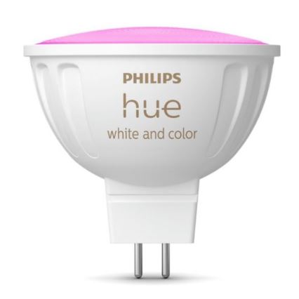 LED RGBW Reguliuojama lemputė Philips Hue White And Color Ambiance GU5,3/MR16/6,3W/12V 2000-6500K