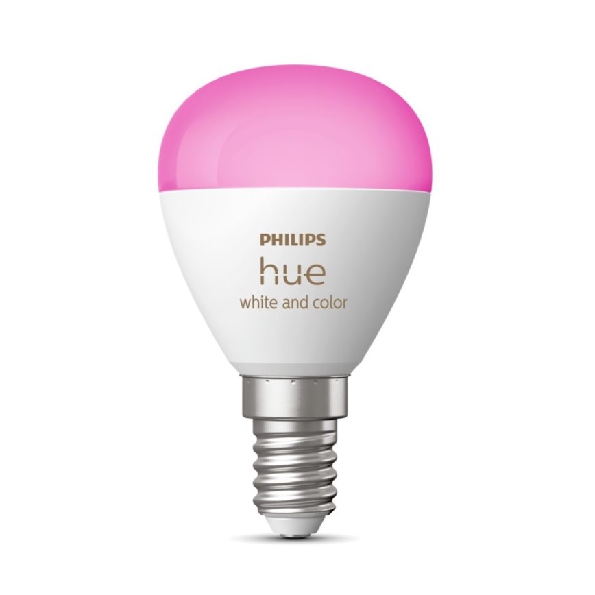 LED RGBW Reguliuojama lemputė Philips Hue White And Color Ambiance P45 E14/5,1W/230V 2000-6500K
