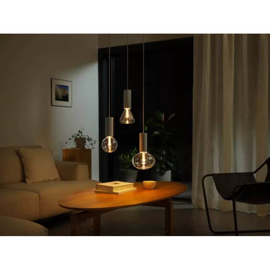 LED RGBW Reguliuojama lemputė Philips Hue White And Color Ambiance G125 E27/6,8W/230V 2000-6500K