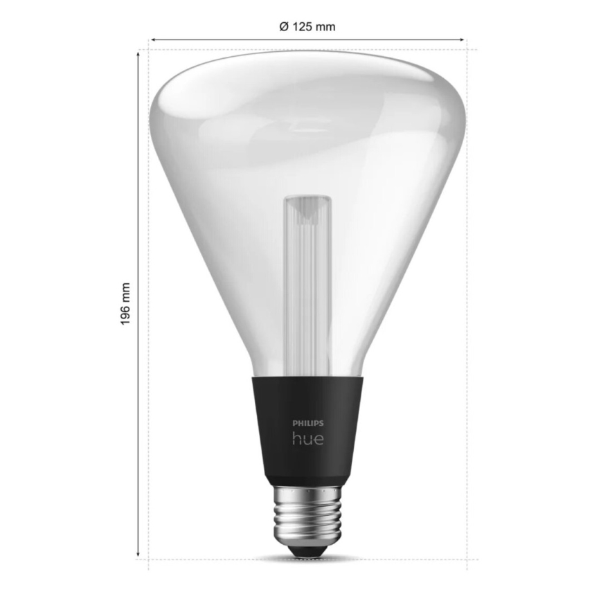 LED RGBW Reguliuojama lemputė Philips Hue White And Color Ambiance E27/6,8W/230V 2000-6500K