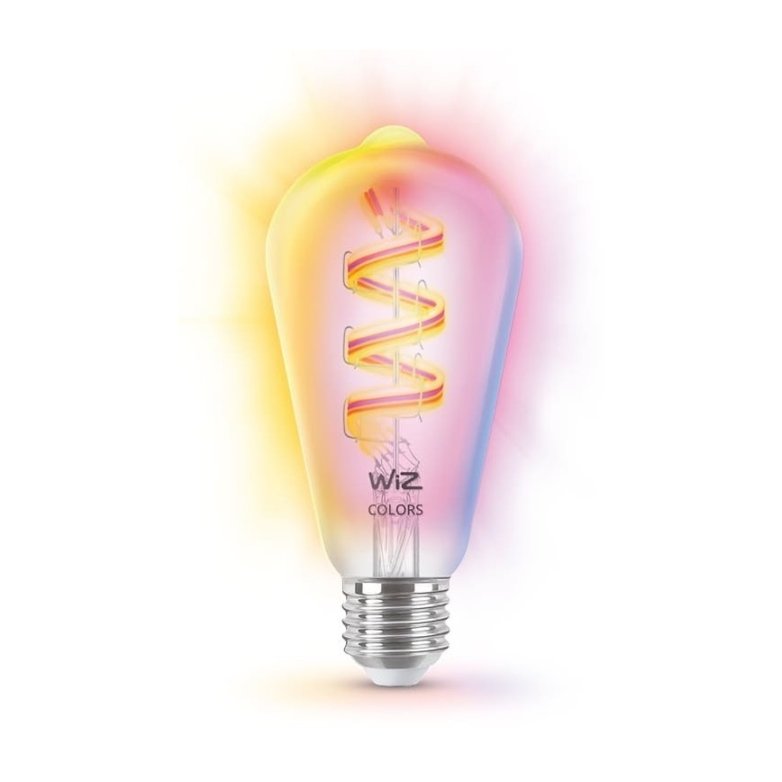 LED RGBW Reguliuojama lemputė ST64 E27/6,3W/230V 2200-6500K Wi-Fi - WiZ