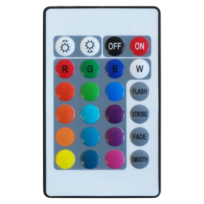 LED RGBW Reguliuojama SMART lemputė A60 E27/8,5W/230V 4000K + nuotolinis valdymas