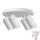 LED RGBW Reguliuojama vonios sieninė lempa TURYN 4xGU10/6,5W/230V 2700-6500K Wi-Fi IP44 balta