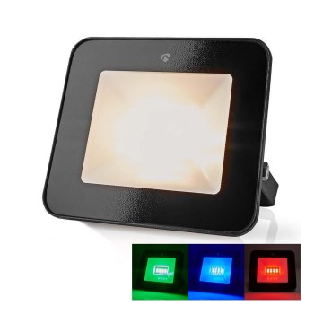 LED RGBW reguliuojamas kištukinis prožektorius SmartLife LED/20W/230V Wi-Fi IP65 2700-6500K