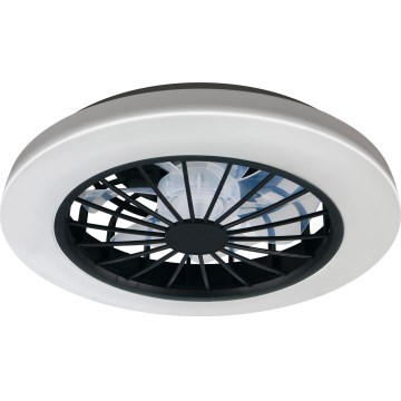 LED RGBW reguliuojamas lubų šviestuvas su ventiliatoriumi MALAWI LED/48W/230V 3000-6500K balta + nuotolinis valdymas