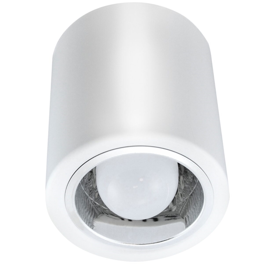 Reguliuojamas LED RGBW taškinis šviestuvas JUPITER 1xE27/6,5W/230V 2700-6500K Wi-Fi skersmuo 9,8 cm balta