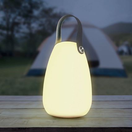 LED RGBW Saulės energija įkraunamas šviestuvas CANARIA LED/2W/1,2V 400 mAh IP44 balta