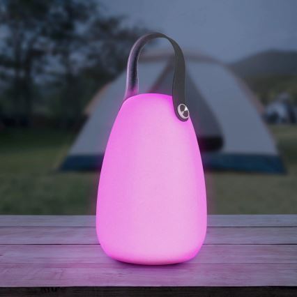 LED RGBW Saulės energija įkraunamas šviestuvas CANARIA LED/2W/1,2V 400 mAh IP44 balta