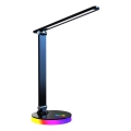 LED RGBW Stalinis šviestuvas BRUNO LED/5W/5V 3000/4500/6000K juoda