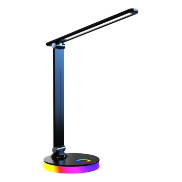 LED RGBW Stalinis šviestuvas BRUNO LED/5W/5V 3000/4500/6000K juoda