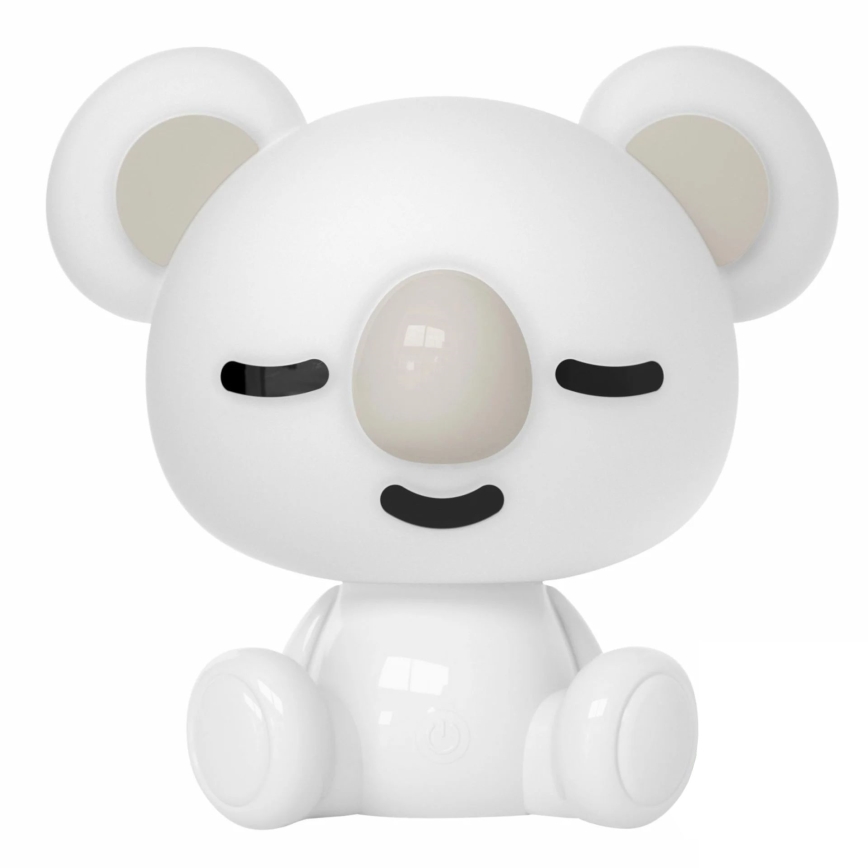 LED RGBW šviesos reguliavimas children's naktinis mažas lempa LED/2,5W/230V koala balta
