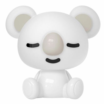 LED RGBW šviesos reguliavimas children's naktinis mažas lempa LED/2,5W/230V koala balta