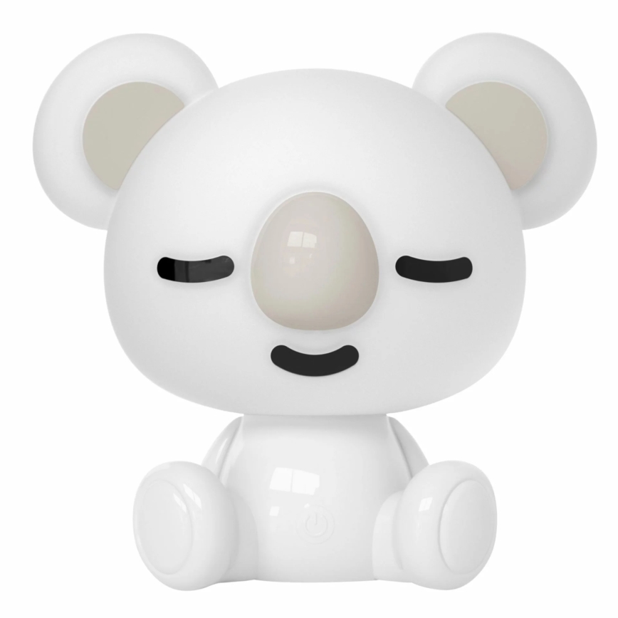 LED RGBW šviesos reguliavimas children's naktinis mažas lempa LED/2,5W/230V koala balta