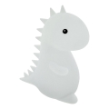 LED RGBW Vaikiška jutiklinė lempa LED/1W/5V USB 1200 mAh dinozauras