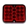LED rūko žibintas SINGLE LED/1,9W/12V IP67 raudonas