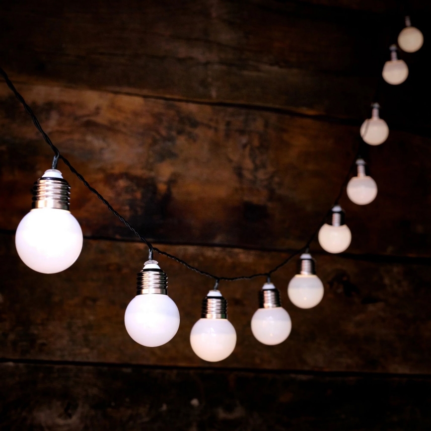 LED Saulės Dekoratyvinė girlianda LED/1,2V 300 mAh 3,8 m IP44