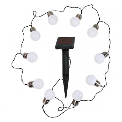 LED Saulės Dekoratyvinė girlianda LED/1,2V 300 mAh 3,8 m IP44