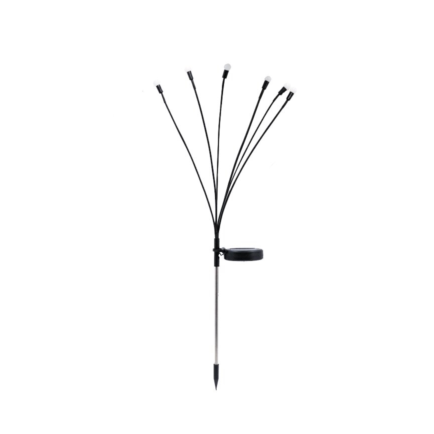 LED Saulės Dekoratyvinis šviestuvas 6xLED/1,2V 3000K 73 cm 600 mAh IP44