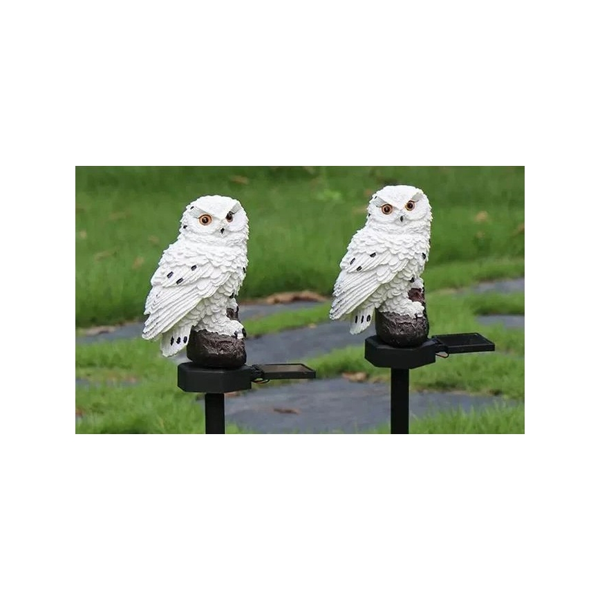 LED saulės dekoratyvinis šviestuvas su jutikliu 6xLED/1,2V 3000K 40 cm 600 mAh IP44