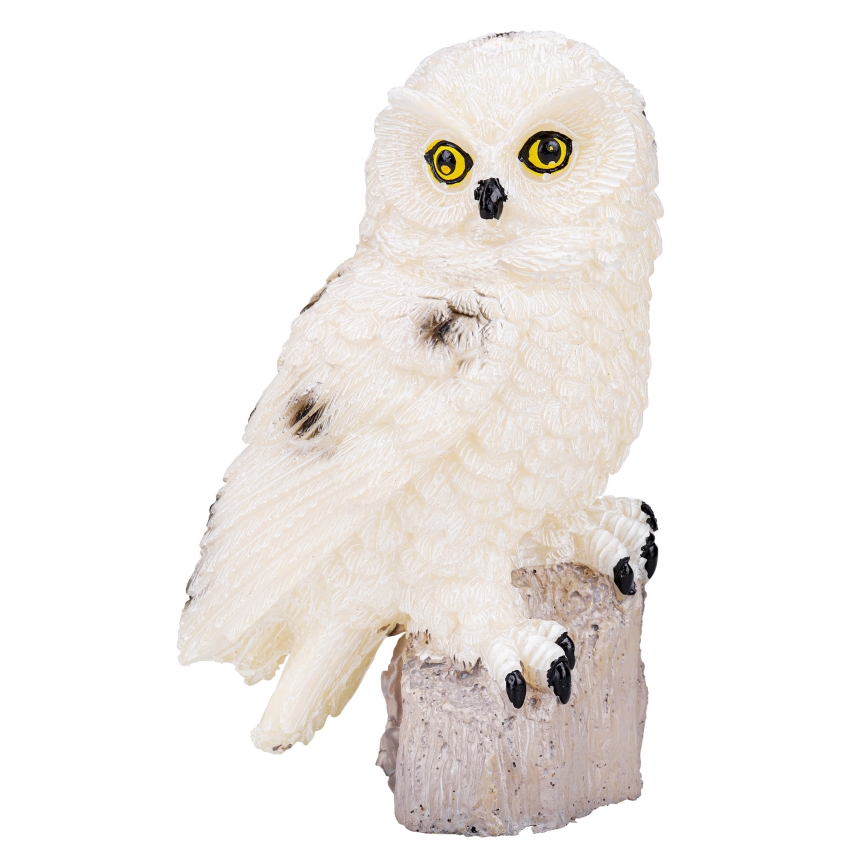 LED saulės dekoratyvinis šviestuvas su jutikliu 6xLED/1,2V 3000K 40 cm 600 mAh IP44 pelėda