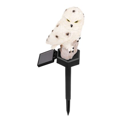 LED saulės dekoratyvinis šviestuvas su jutikliu 6xLED/1,2V 3000K 40 cm 600 mAh IP44 pelėda