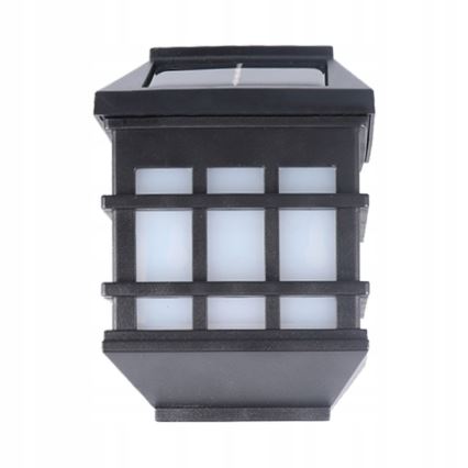 LED saulės energija maitinamas sieninis šviestuvas su sutemų jutikliu LED/1,2 V 600 mAh IP44