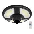 LED Saulės energijos gatvės lempa su jutikliu LED/10W/3,2V IP65 4000K 15000 mAh + nuotolinio valdymo pultas