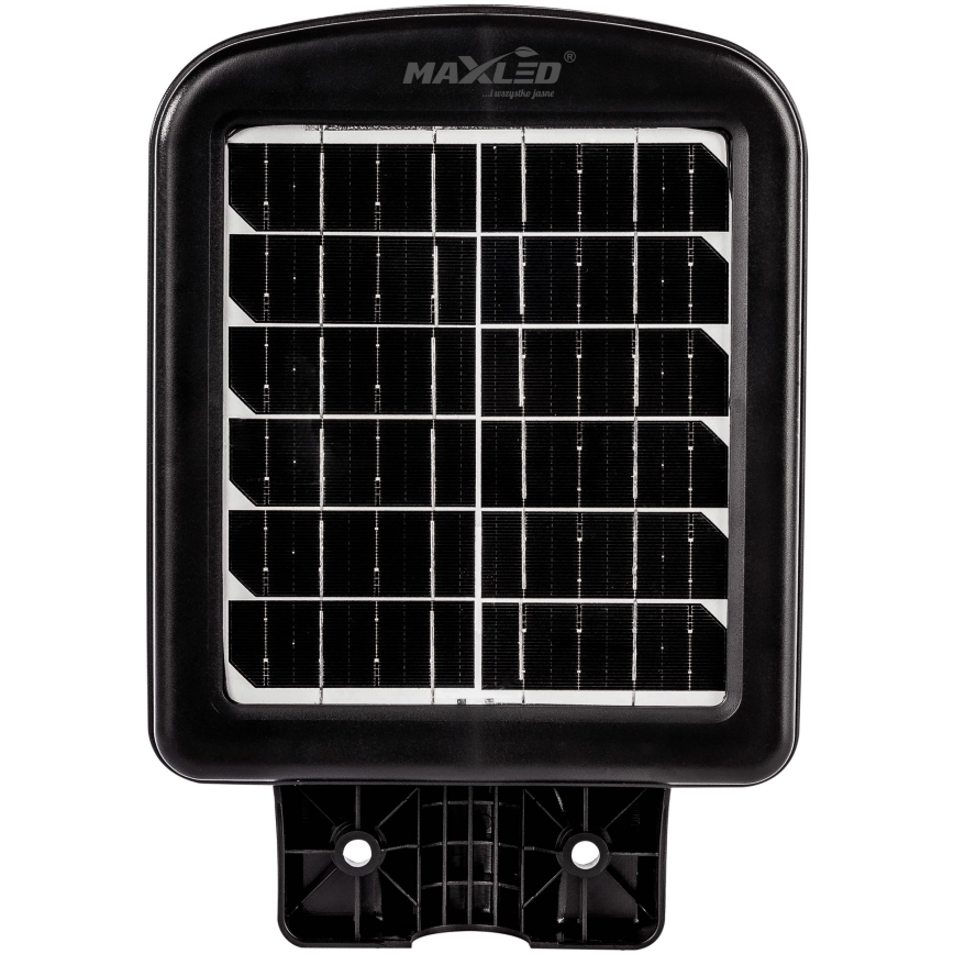 LED Pritemdoma saulės energijos gatvės lempa su jutikliu LED/150W/6V 6500K IP65 juoda + nuotolinio valdymo pultas