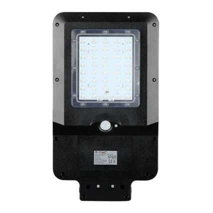 LED Saulės energijos gatvės lempa su jutikliu LED/15W/7,4V 6000K IP65 10800 mAh