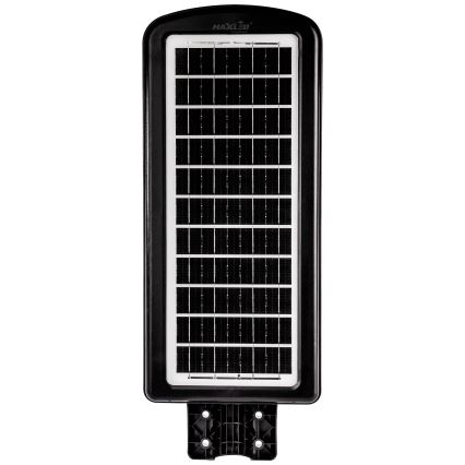 LED Pritemdoma saulės energijos gatvės lempa su jutikliu LED/240W/6V 6500K IP65 juoda + nuotolinio valdymo pultas