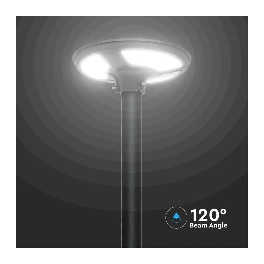 LED Saulės energijos gatvės lempa su jutikliu LED/7,5W/3,2V 6500K IP65 + valdymo pultas