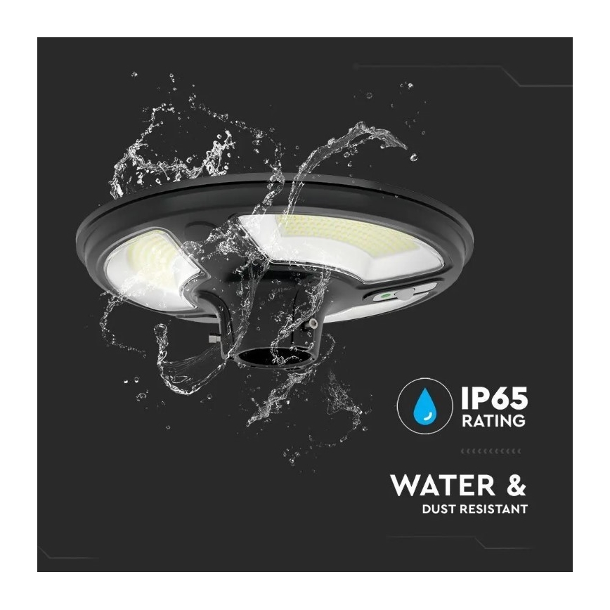 LED Saulės energijos gatvės lempa su jutikliu LED/7,5W/3,2V 6500K IP65 + valdymo pultas