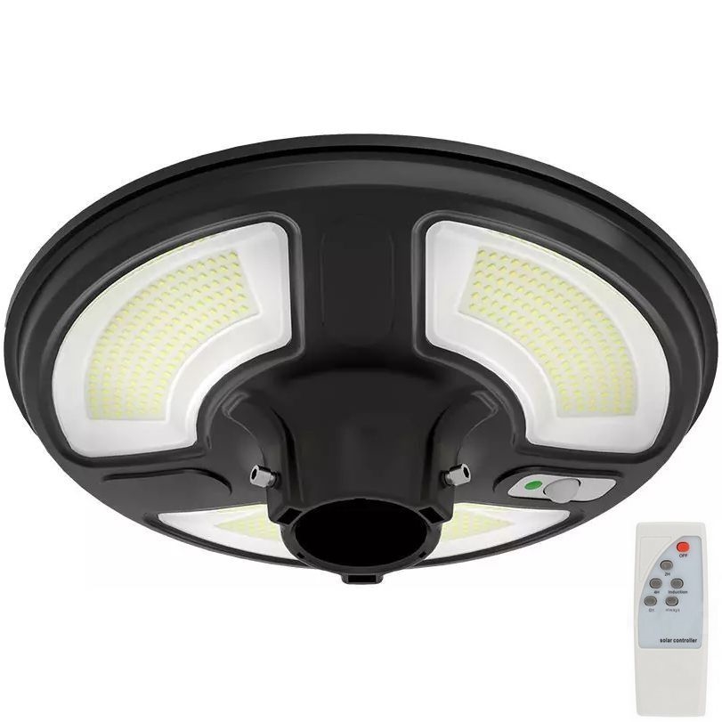 LED Saulės energijos gatvės lempa su jutikliu LED/7,5W/3,2V IP65 4000K 15000 mAh + nuotolinio valdymo pultas