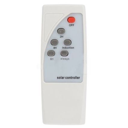 LED Saulės energijos gatvės lempa su jutikliu LED/7,5W/3,2V IP65 4000K 15000 mAh + nuotolinio valdymo pultas