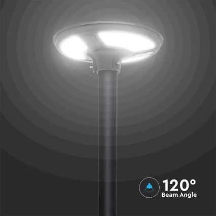 LED Saulės energijos gatvės lempa su jutikliu LED/7,5W/3,2V IP65 4000K 15000 mAh + nuotolinio valdymo pultas