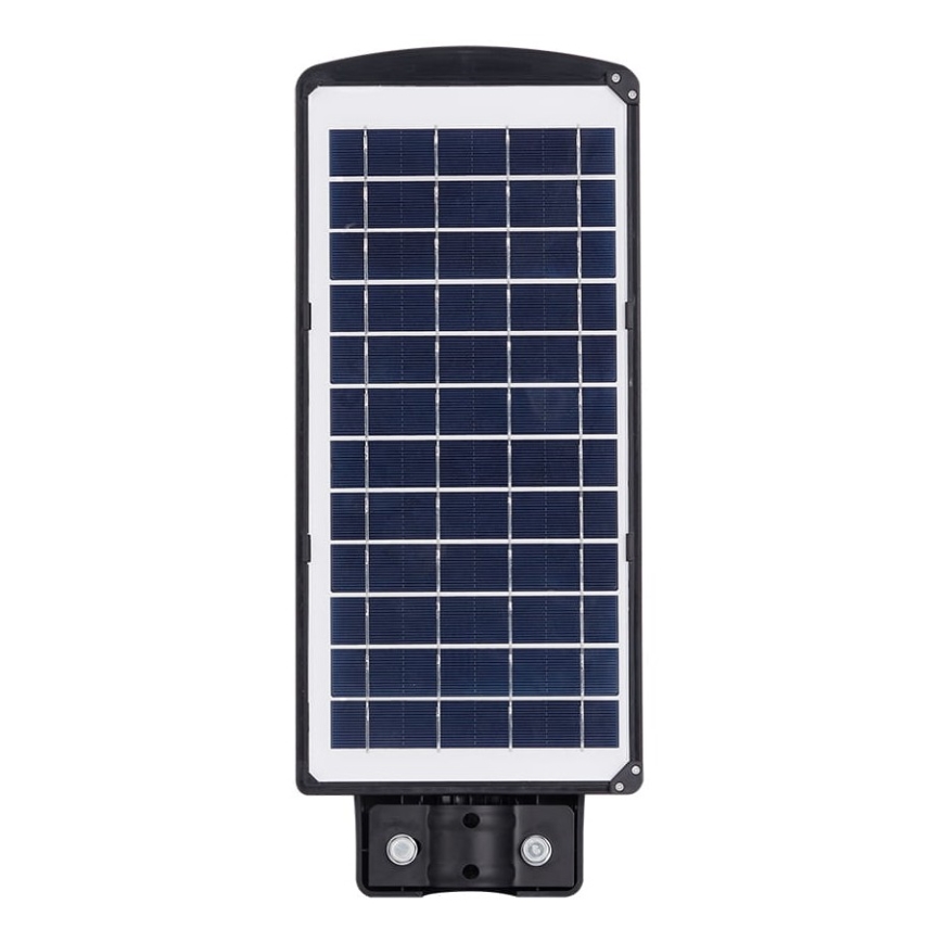 LED Saulės energijos gatvės lempa su jutikliu STREET 2xLED/6W/3,2V 12000 mAh IP65 + nuotolinio valdymo pultas