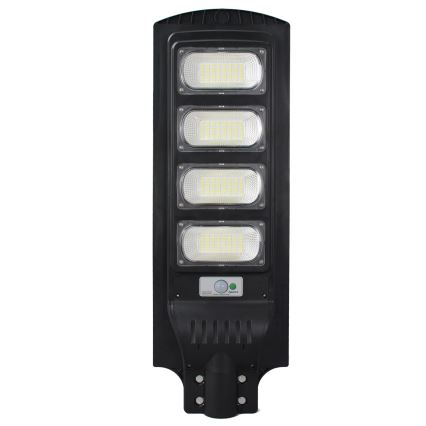 LED Saulės energijos gatvės lempa su jutikliu STREET LED/15W/3,2V 15000 mAh IP65 + nuotolinio valdymo pultas