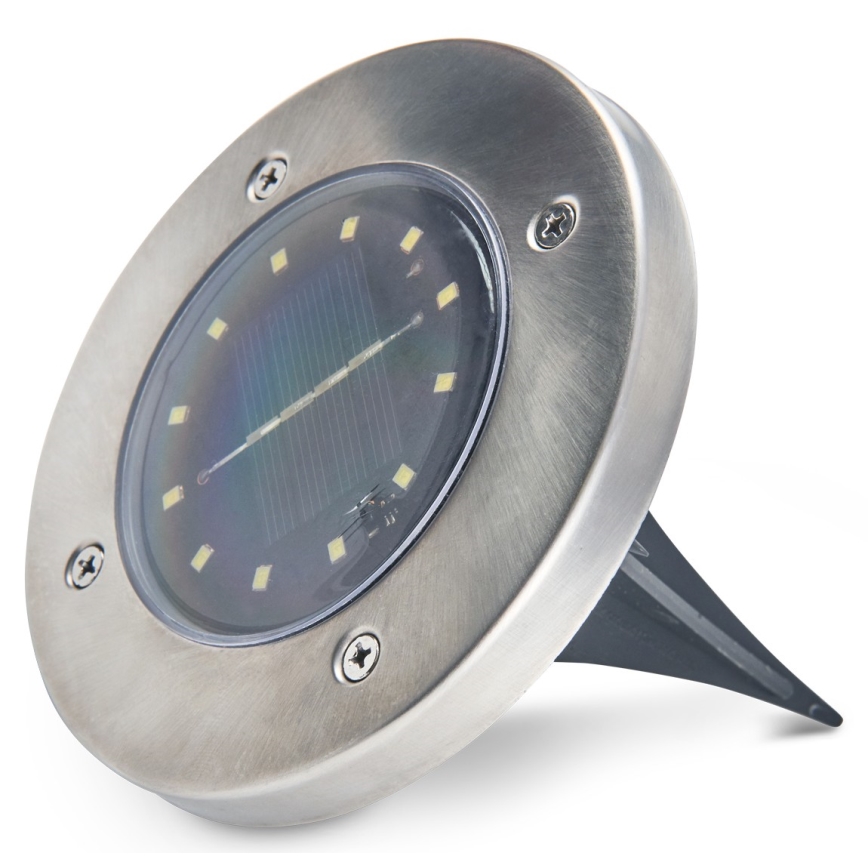 LED Saulės energijos įleidžiamas šviestuvas CLAVO LED/0,72W/1,2V 600mAh IP44