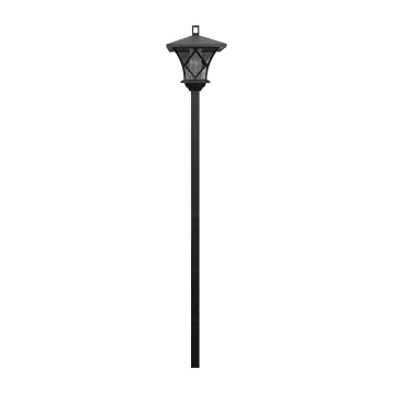 LED Saulės energijos lauko lempa  3in1 LED/1,2V IP44 juoda