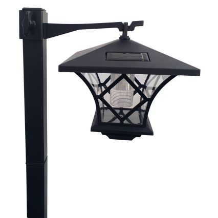 LED Saulės energijos lauko lempa  3in1 LED/1,2V IP44 juoda