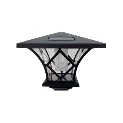 LED Saulės energijos lauko lempa  3in1 LED/1,2V IP44 juoda