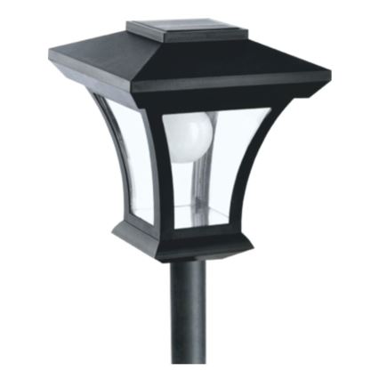 LED Saulės energijos lauko lempa LED/1,2V IP44 juoda