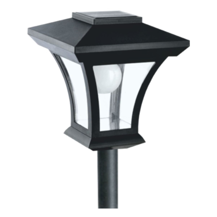 LED Saulės energijos lauko lempa LED/1,2V IP44 juoda