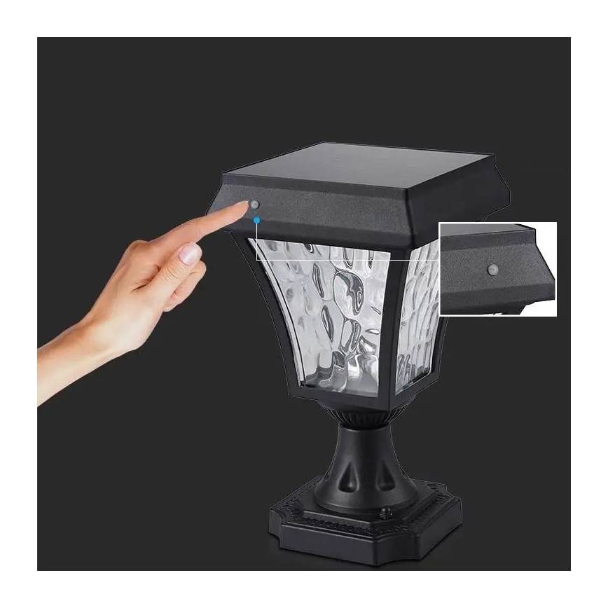 LED Saulės energijos lempa 3in1 LED/2W/5,5V IP65