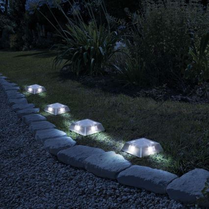 LED Saulės energijos lempa LED/1,2V 600mAh IP44